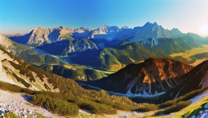 Mountainous landscape